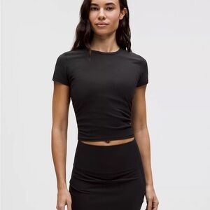 LULULEMON All It Takes Ribbed Nulu Cropped T-Shirt